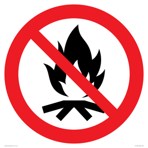 Prohibition: No campfire